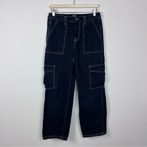 BDG Urban Outfitters Jeans Womens Twenty Nine Wide Leg Cargo High Rise Black